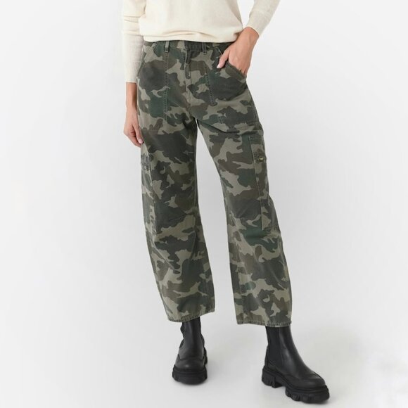 Citizens of Humanity Marcelle Low Slung Cargo Pant Incognito Camo 29 - Picture 1 of 14
